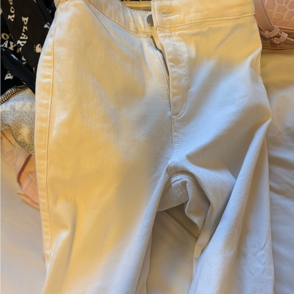 High Rise White Jeans - Picture 1 of 1